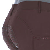 HKM Pantalon d'Équitation Lea Silicon Full Grip Marron foncé HKM Pantalon d'Équitation Lea Silicon Full Grip Marron foncé