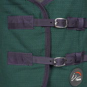 HKM Couverture d'Écurie Oakland Waffeloptik Vert Foncé HKM Couverture d'Écurie Oakland Waffeloptik Vert Foncé