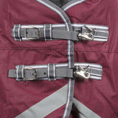 WeatherBeeta Couverture d'Hiver ComFiTec Plus Dynamic II Detach-A-Neck Medium 220g Maroon/Gris/Blanc WeatherBeeta Couverture d'Hiver ComFiTec Plus Dynamic II Detach-A-Neck Medium 220g Maroon/Gris/Blanc
