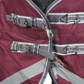 WeatherBeeta Couverture d'Hiver ComFiTec Plus Dynamic II Standard Neck Medium 220g Maroon/Gris/Blanc WeatherBeeta Couverture d'Hiver ComFiTec Plus Dynamic II Standard Neck Medium 220g Maroon/Gris/Blanc