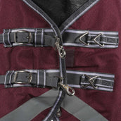 WeatherBeeta Couverture d'Hiver ComFiTec Plus Dynamic II Combo Neck Medium/Lite 100g Maroon/Gris/Blanc WeatherBeeta Couverture d'Hiver ComFiTec Plus Dynamic II Combo Neck Medium/Lite 100g Maroon/Gris/Blanc