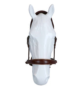 F.R.A. Bridon sans Mors Alizée Mistral Side Pull Rênes à Poignée en Caoutchouc Beige F.R.A. Bridon sans Mors Alizée Mistral Side Pull Rênes à Poignée en Caoutchouc Beige