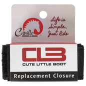 F.R.A. Cavallo Horse & Rider Jeu de Velcro CLB pour Hipposandales Noir F.R.A. Cavallo Horse & Rider Jeu de Velcro CLB pour Hipposandales Noir