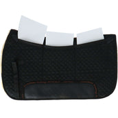 F.R.A. Tapis Western De Luxe Extra Fourrure Complète 3 Compartiments avec Inserts Noir/Naturel F.R.A. Tapis Western De Luxe Extra Fourrure Complète 3 Compartiments avec Inserts Noir/Naturel