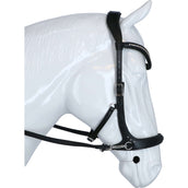 F.R.A. Bridon sans Mors Rebecca Side Pull Rênes en Cuir Souple Noir F.R.A. Bridon sans Mors Rebecca Side Pull Rênes en Cuir Souple Noir