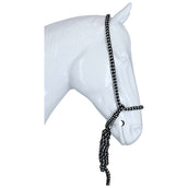 F.R.A. Licol Shiraz avec Longe Fixe Noir/Blanc F.R.A. Licol Shiraz avec Longe Fixe Noir/Blanc