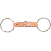 F.R.A. Mors en Cuir Tabal avec Lanière de Muserolle F.R.A. Mors en Cuir Tabal avec Lanière de Muserolle