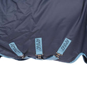 Amigo Couverture Turnout AmEco Bravo 12 Plus 250g Dark Blue/Sky Blue Amigo Couverture Turnout AmEco Bravo 12 Plus 250g Dark Blue/Sky Blue