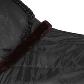 EQUITHÈME Couverture d'Écurie Teddy 200g Noir/Beige EQUITHÈME Couverture d'Écurie Teddy 200g Noir/Beige