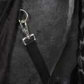 EQUITHÈME Couverture d'Écurie Teddy 200g Noir/Beige EQUITHÈME Couverture d'Écurie Teddy 200g Noir/Beige