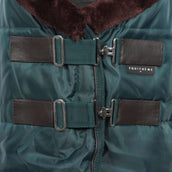 EQUITHÈME Couverture d'Écurie Teddy 200g Vert/Marron EQUITHÈME Couverture d'Écurie Teddy 200g Vert/Marron