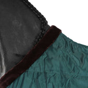 EQUITHÈME Couverture d'Écurie Teddy 200g Vert/Marron EQUITHÈME Couverture d'Écurie Teddy 200g Vert/Marron