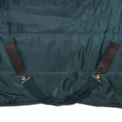 EQUITHÈME Couverture d'Écurie Teddy 200g Vert/Marron EQUITHÈME Couverture d'Écurie Teddy 200g Vert/Marron