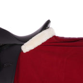 EQUITHÈME Couvre-reins Teddy Fleece Bordeaux EQUITHÈME Couvre-reins Teddy Fleece Bordeaux