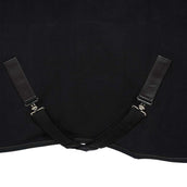 EQUITHÈME Couverture Polaire Teddy Noir/Beige EQUITHÈME Couverture Polaire Teddy Noir/Beige