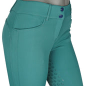 EQODE by Equiline Pantalon d'Équitation Darcey Full Grip Vert EQODE by Equiline Pantalon d'Équitation Darcey Full Grip Vert