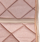 HB Tapis de Selle Sparkling Glitter Dressage Or HB Tapis de Selle Sparkling Glitter Dressage Or