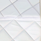 HB Tapis de Selle Sparkling Glitter Dressage Blanc HB Tapis de Selle Sparkling Glitter Dressage Blanc