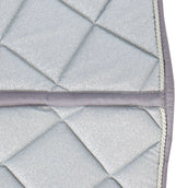 HB Tapis de Selle Sparkling Glitter Sauter Argent HB Tapis de Selle Sparkling Glitter Sauter Argent