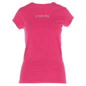 EQODE by Equiline T-shirt Donna S Rose Rouge EQODE by Equiline T-shirt Donna S Rose Rouge