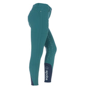 EQODE by Equiline Pantalon d'Équitation Donna Full Grip High Waist Vert EQODE by Equiline Pantalon d'Équitation Donna Full Grip High Waist Vert