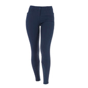 EQODE by Equiline Pantalon d'Équitation Donna Full Grip Bleu EQODE by Equiline Pantalon d'Équitation Donna Full Grip Bleu