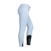 EQODE by Equiline Pantalon d'Équitation Donna Prise de Genou Blanc EQODE by Equiline Pantalon d'Équitation Donna Prise de Genou Blanc