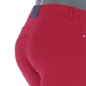 EQODE by Equiline Pantalon d'Équitation Donna Prise de Genou Cerise EQODE by Equiline Pantalon d'Équitation Donna Prise de Genou Cerise