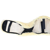 HKM Sangle Peau d'Agneau Noir/Naturel HKM Sangle Peau d'Agneau Noir/Naturel