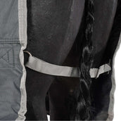 EQUITHÈME Couverture Imperméable Tyrex 600D Recyclé 0g Vert EQUITHÈME Couverture Imperméable Tyrex 600D Recyclé 0g Vert