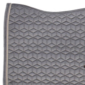 Kentucky Tapis de Selle Basic Velvet Dressage Gris Kentucky Tapis de Selle Basic Velvet Dressage Gris