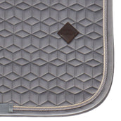 Kentucky Tapis de Selle Basic Velvet Dressage Gris Kentucky Tapis de Selle Basic Velvet Dressage Gris