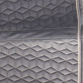 Kentucky Tapis de Selle Basic Velvet Dressage Gris Kentucky Tapis de Selle Basic Velvet Dressage Gris