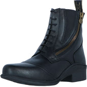 Mountain Horse Jodhpurs Veganza Side Zip Paddock Noir Mountain Horse Jodhpurs Veganza Side Zip Paddock Noir