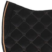 Waldhausen Tapis de Selle Valencia Dressage Noir/Or rose Waldhausen Tapis de Selle Valencia Dressage Noir/Or rose