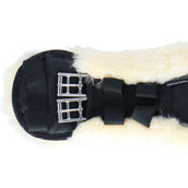 Waldhausen Sangle avec Peau d'Agneau Noir Waldhausen Sangle avec Peau d'Agneau Noir