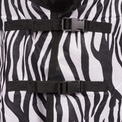Waldhausen Couvre-reins Anti-Mouches Zebra avec Franges Zebra Waldhausen Couvre-reins Anti-Mouches Zebra avec Franges Zebra