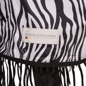 Waldhausen Couvre-reins Anti-Mouches Zebra avec Franges Zebra Waldhausen Couvre-reins Anti-Mouches Zebra avec Franges Zebra