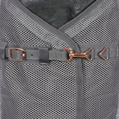 Waldhausen Couverture Anti-Mouches Comfort avec Sursangles Croisées Gris Waldhausen Couverture Anti-Mouches Comfort avec Sursangles Croisées Gris