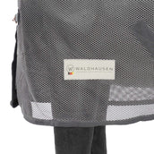 Waldhausen Couverture Anti-Mouches Comfort avec Sursangles Croisées Gris Waldhausen Couverture Anti-Mouches Comfort avec Sursangles Croisées Gris