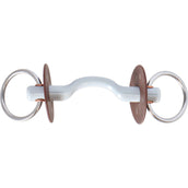 Beris Mors de Filet 6cm 18mm avec Passage de Langue Dure Beris Mors de Filet 6cm 18mm avec Passage de Langue Dure