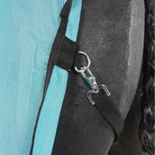 HKM Couverture Anti-Mouches Aqua avec Couvre-cou Aqua HKM Couverture Anti-Mouches Aqua avec Couvre-cou Aqua