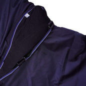 EQUITHÈME Couverture d'Extérieur Pro Series Tyrex 1680D 220g avec Couvre-cou Marin EQUITHÈME Couverture d'Extérieur Pro Series Tyrex 1680D 220g avec Couvre-cou Marin