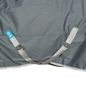 EQUITHÈME Couverture d'Extérieur Tyrex 600D 300g Recyclé Vert EQUITHÈME Couverture d'Extérieur Tyrex 600D 300g Recyclé Vert