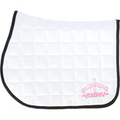 Veredus Tapis de Selle Microfiber de Saut Rose Veredus Tapis de Selle Microfiber de Saut Rose