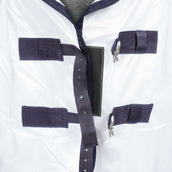 HKM Couverture Anti-Mouches Lyon avec Partie du Cou Blanc HKM Couverture Anti-Mouches Lyon avec Partie du Cou Blanc