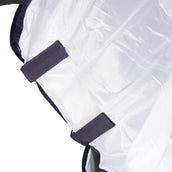 HKM Couverture Anti-Mouches Lyon avec Partie du Cou Blanc HKM Couverture Anti-Mouches Lyon avec Partie du Cou Blanc