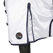 HKM Couverture Anti-Mouches Lyon avec Partie du Cou Blanc HKM Couverture Anti-Mouches Lyon avec Partie du Cou Blanc