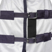 HKM Couverture Anti-Mouches Lyon avec Partie du Cou Argent HKM Couverture Anti-Mouches Lyon avec Partie du Cou Argent