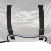 HKM Couverture Anti-Mouches Lyon avec Partie du Cou Argent HKM Couverture Anti-Mouches Lyon avec Partie du Cou Argent